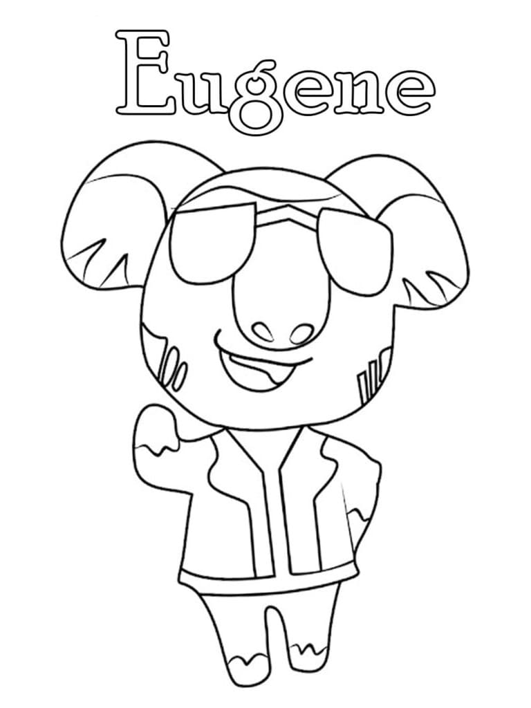Kostenlose druckbare Animal Crossing Ausmalbilder ausmalbilder