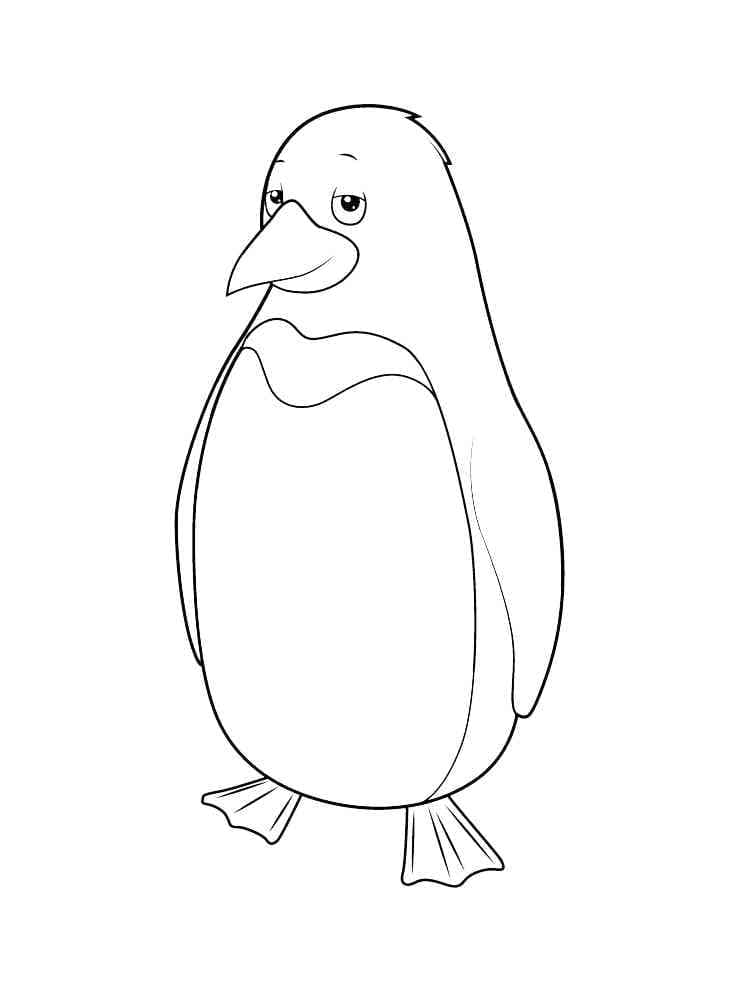 Kostenlose druckbare Pinguin Ausmalbilder ausmalbilder