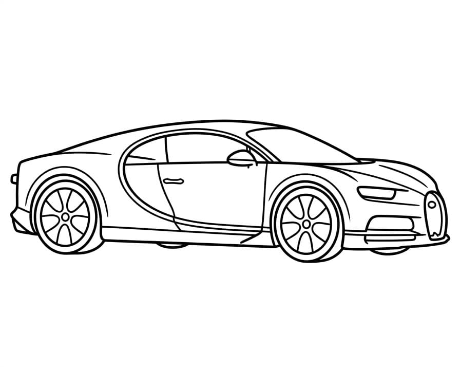Kostenloser Bugatti ausmalbilder