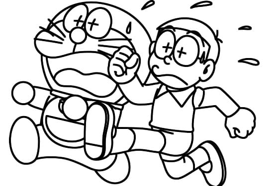 Kostenloser Doraemon für Kinder ausmalbilder