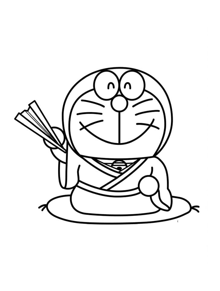 Kostenloser Doraemon ausmalbilder
