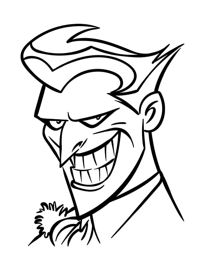 Kostenloser Joker ausmalbilder