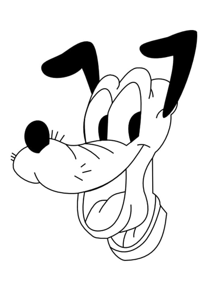 Kostenloser Pluto zum Ausdrucken ausmalbilder