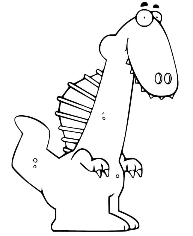 Kostenloser Spinosaurus zum Ausdrucken ausmalbilder