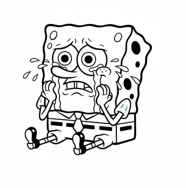 Kostenloser Spongebob ausmalbilder