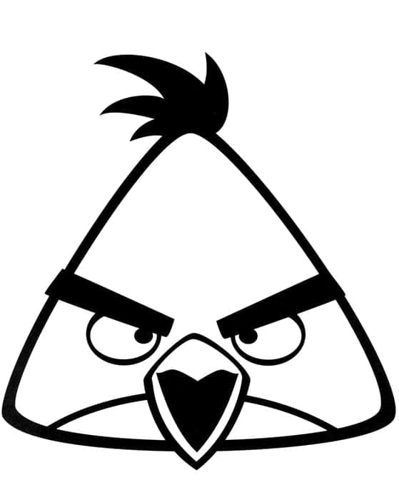 Kostenloses Angry Birds Bild ausmalbilder