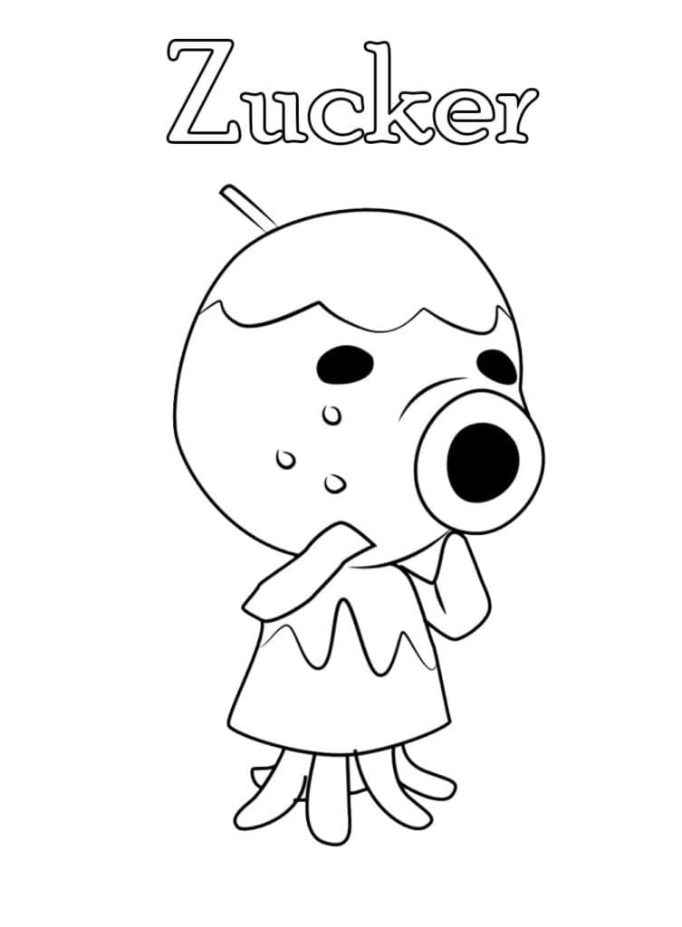 Kostenloses Animal Crossing Bild ausmalbilder