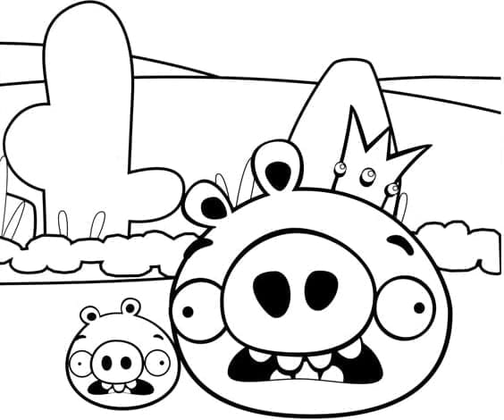 Kostenloses Bild von Angry Birds ausmalbilder
