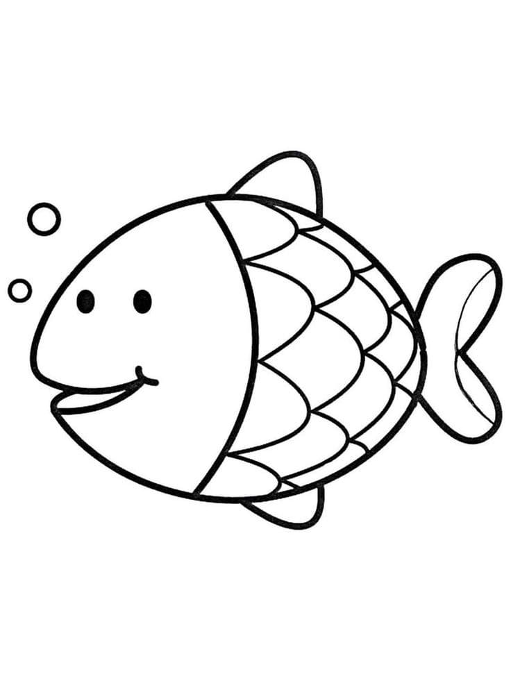 Kostenloses Bild von Fisch ausmalbilder