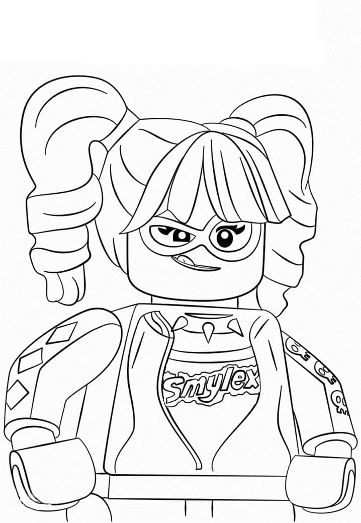 Kostenloses Bild von Harley Quinn ausmalbilder