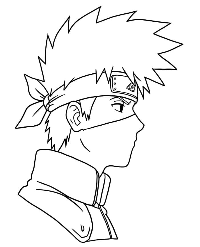 Kostenloses Bild von Kakashi ausmalbilder
