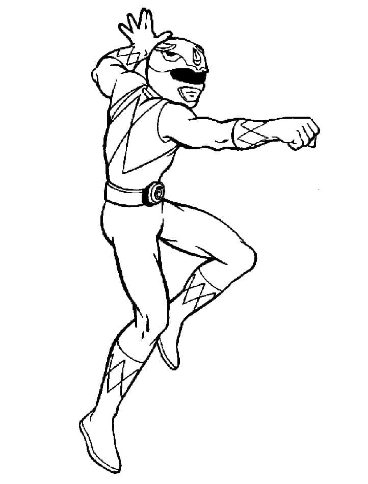 Kostenloses Bild von Power Rangers ausmalbilder