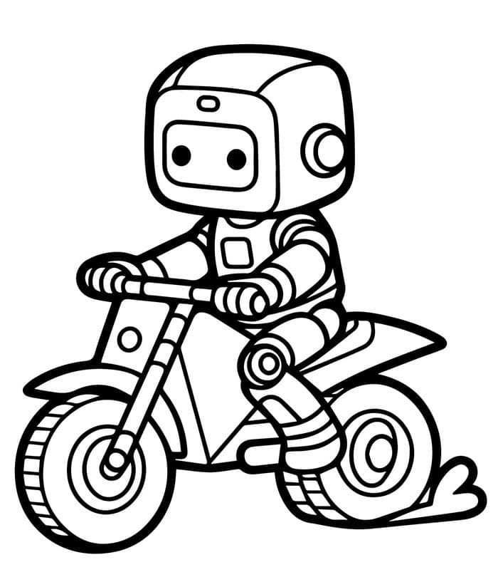 Kostenloses Bild von Roboter ausmalbilder