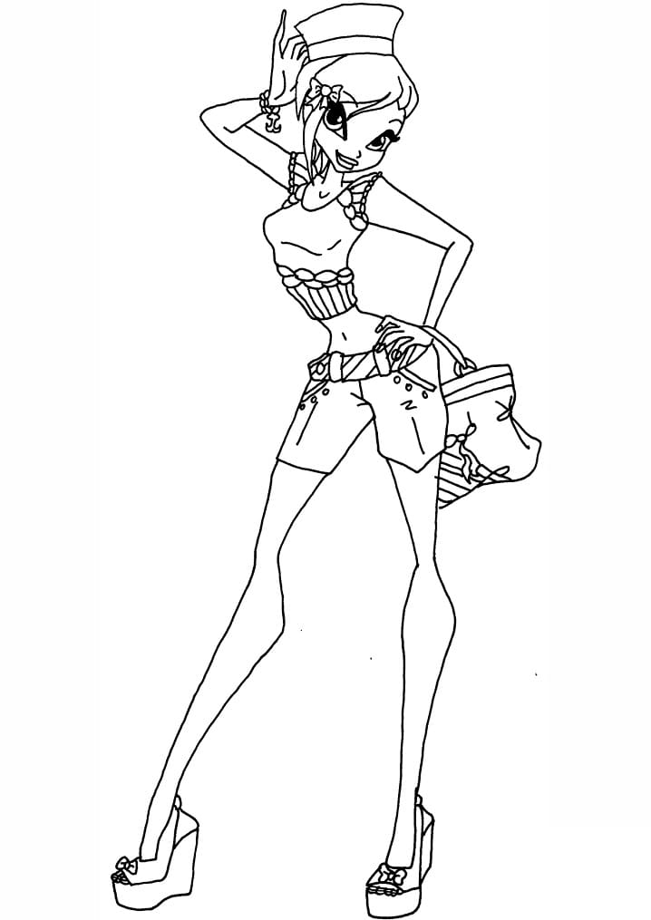 Kostenloses Bild von Winx Club ausmalbilder