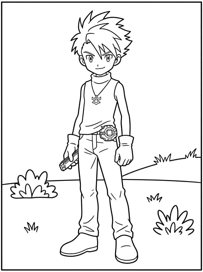 Kostenloses Digimon zum Ausdrucken ausmalbilder