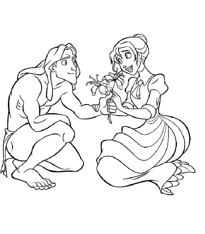 Kostenloses Tarzan Bild ausmalbilder