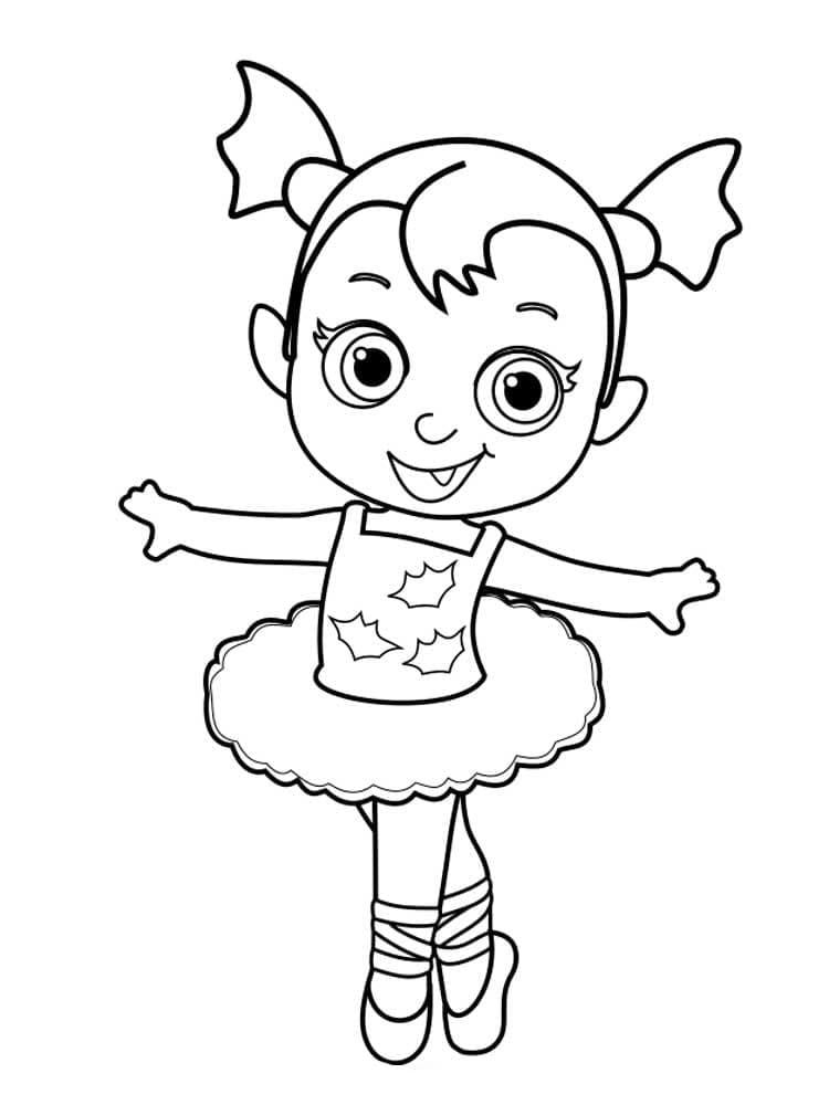 Kostenloses Vampirina Bild ausmalbilder