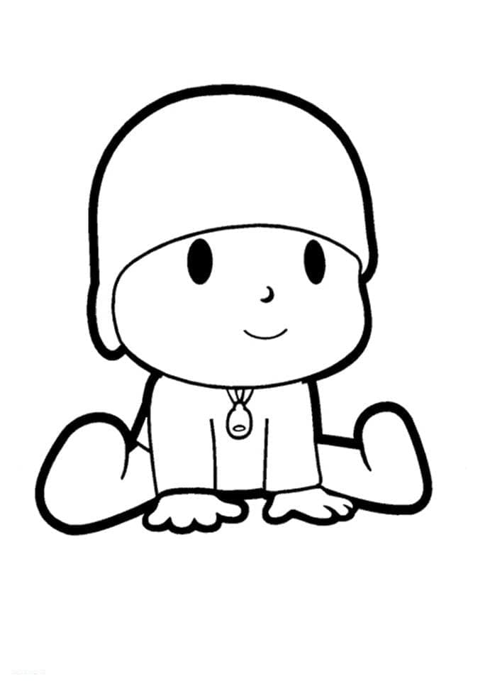 Kostenloses ausdruckbares Pocoyo Ausmalbild ausmalbilder