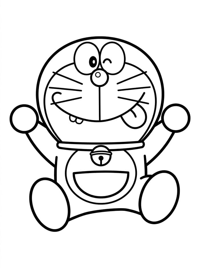 Leichter Doraemon ausmalbilder
