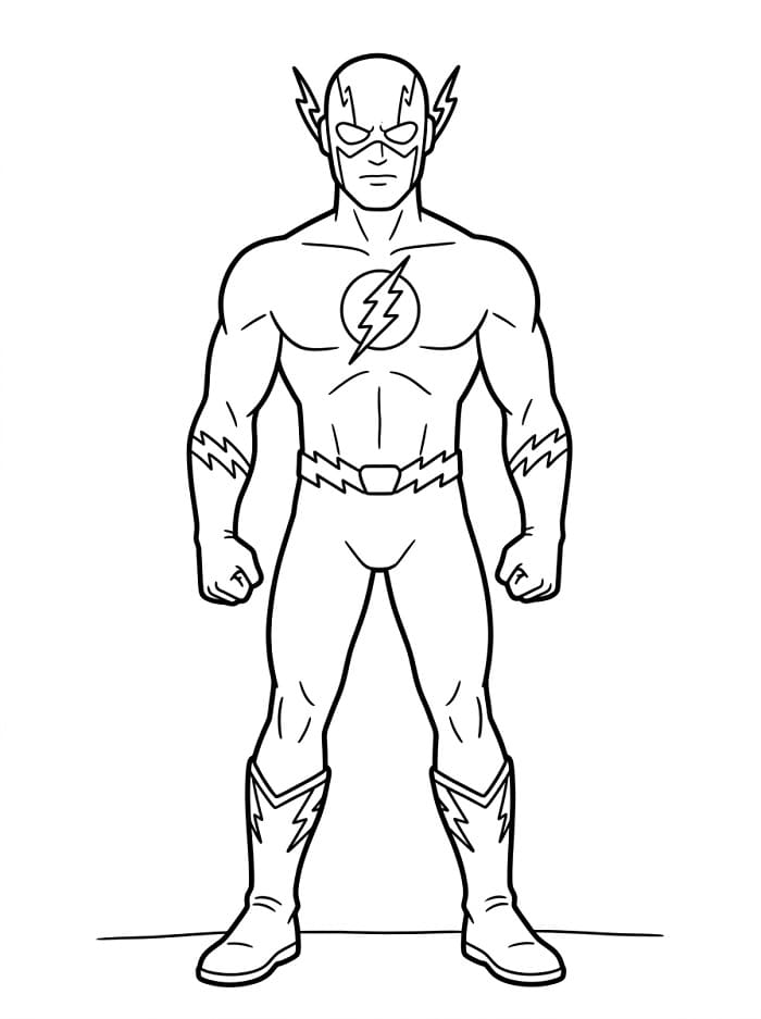 Leichter Flash ausmalbilder