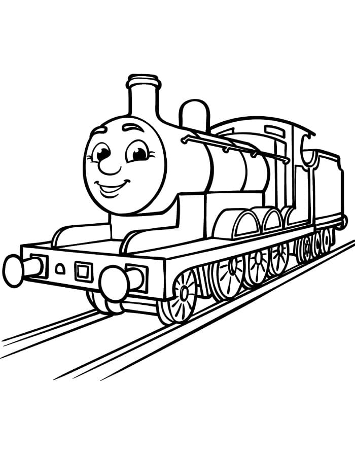 Leichter Thomas ausmalbilder