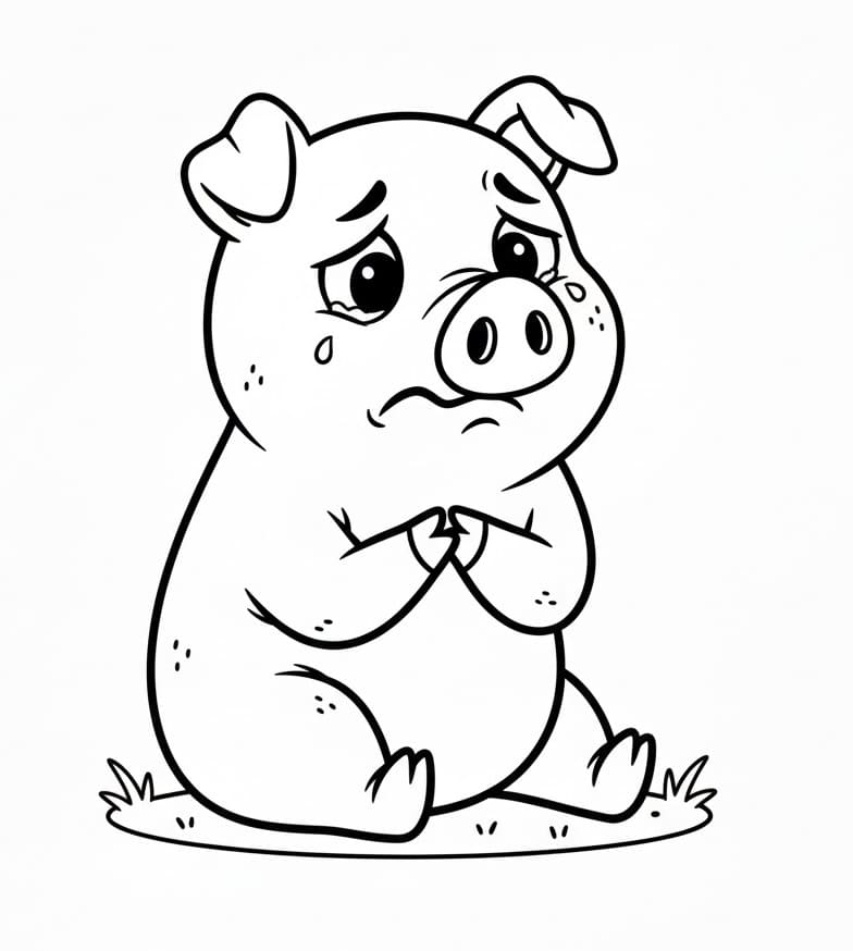 Leichtes Schwein ausmalbilder