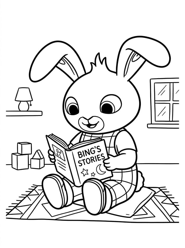 Liebenswerter Bing ausmalbilder