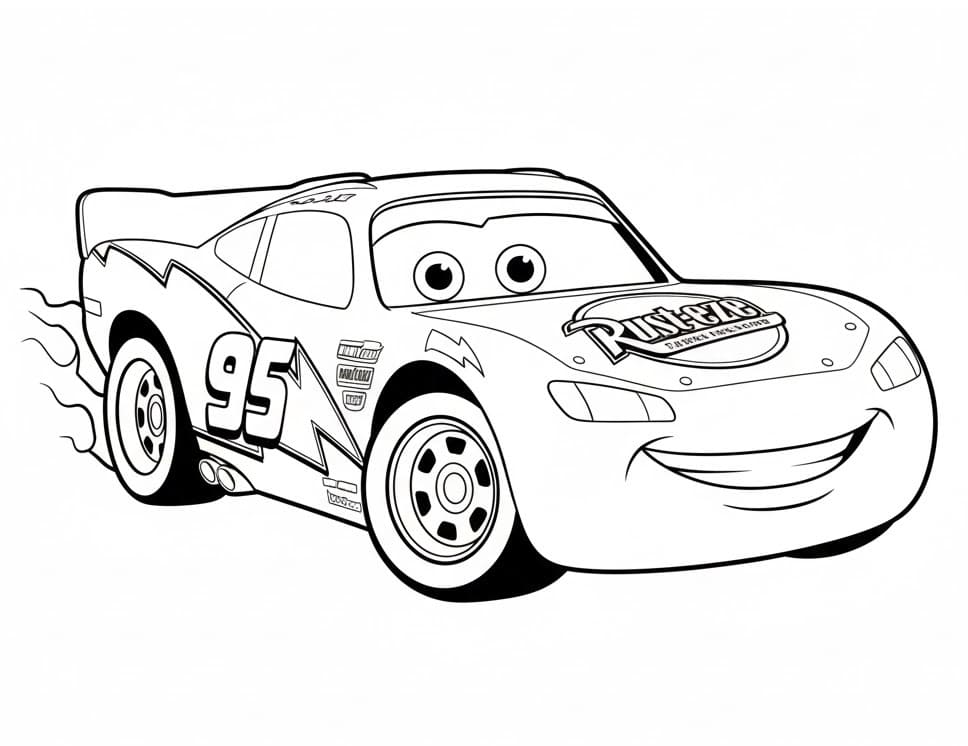 Lightning McQueen Bild ausmalbilder