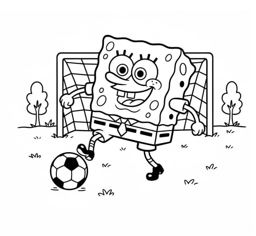 Lustiger Spongebob ausmalbilder