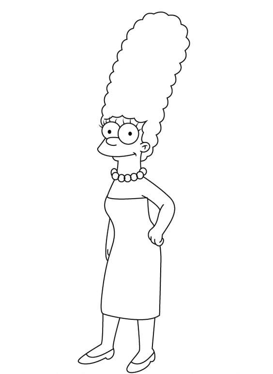 Marge Simpson aus den Simpsons