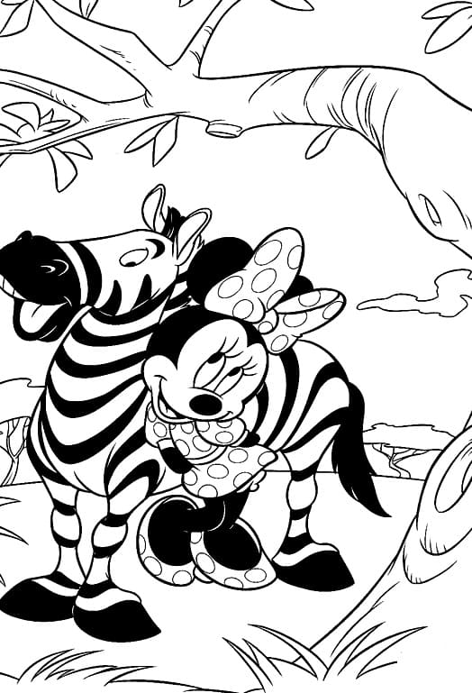 Minnie Maus Malvorlage für Kinder ausmalbilder