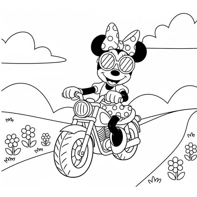 Minnie Maus von Disney ausmalbilder