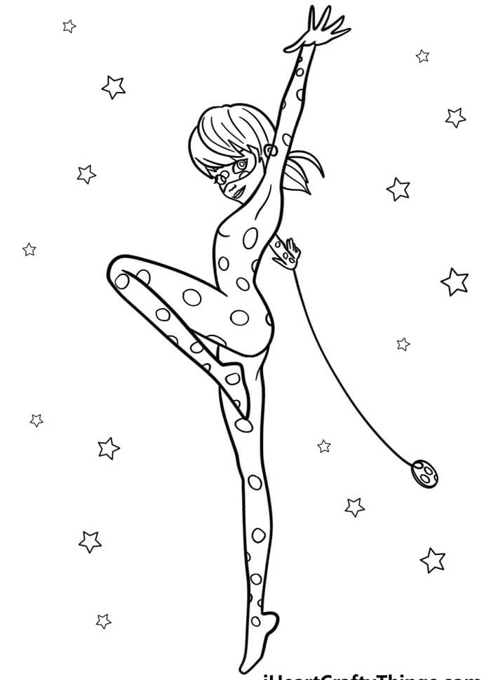 Miraculous Ladybug für 2-jährige Kinder ausmalbilder