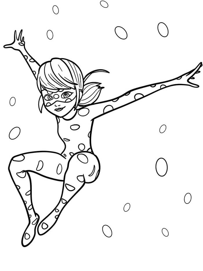 Miraculous Ladybug für 3-jährige Kinder ausmalbilder