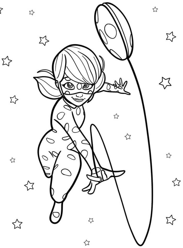 Miraculous Ladybug für 6-jährige Kinder ausmalbilder