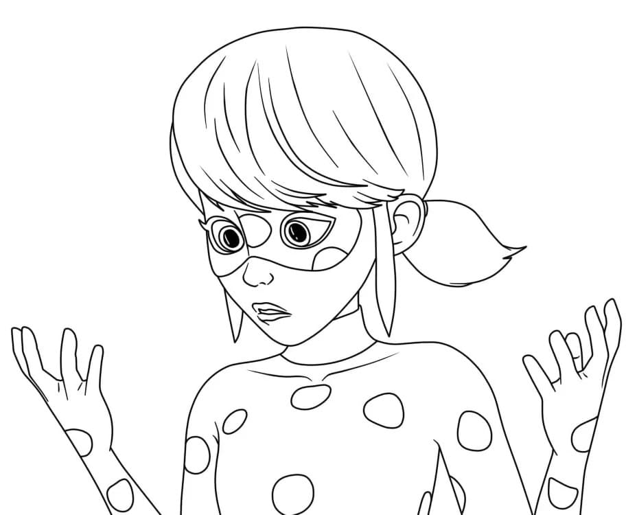 Miraculous Ladybug gratis ausmalbilder