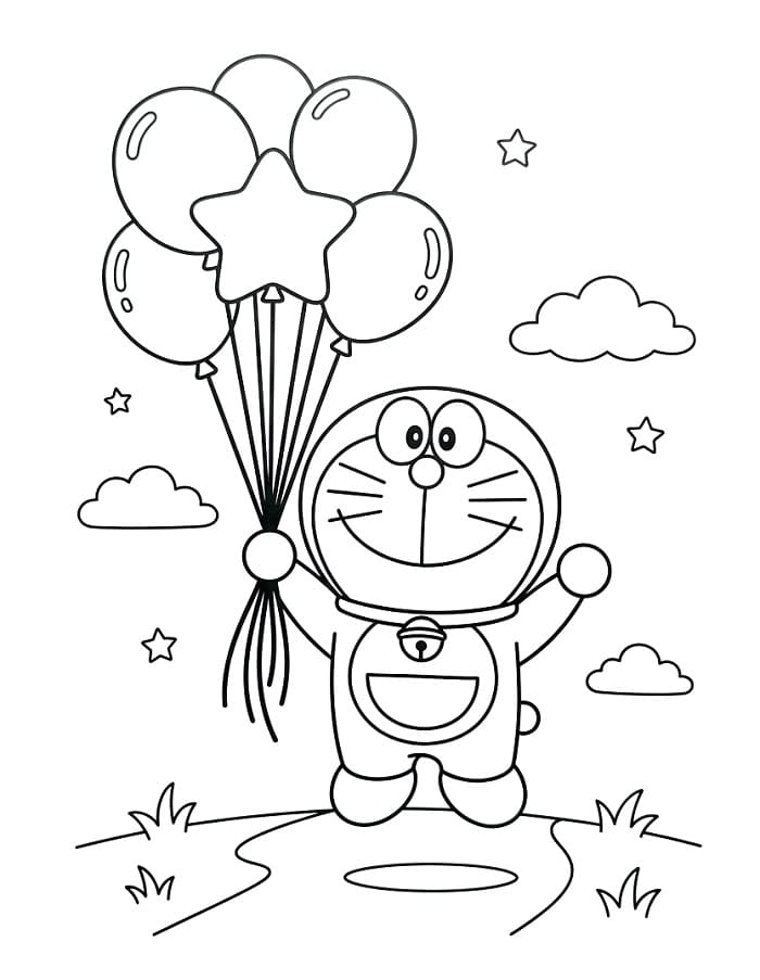 Doraemon ausmalbilder