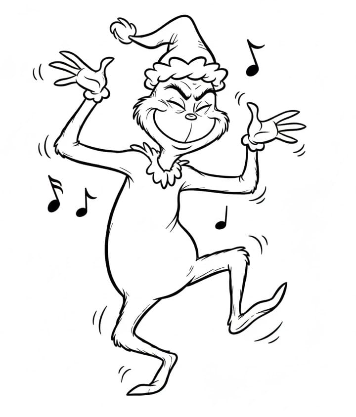 Der Grinch ausmalbilder