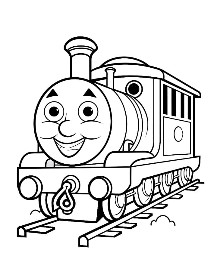Niedlicher Thomas ausmalbilder