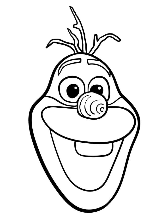 Olaf aus Disney Die Eiskönigin ausmalbilder