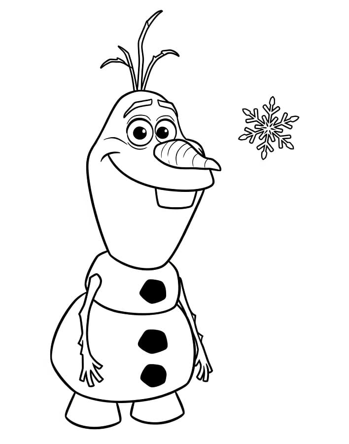 Olaf ausmalbilder