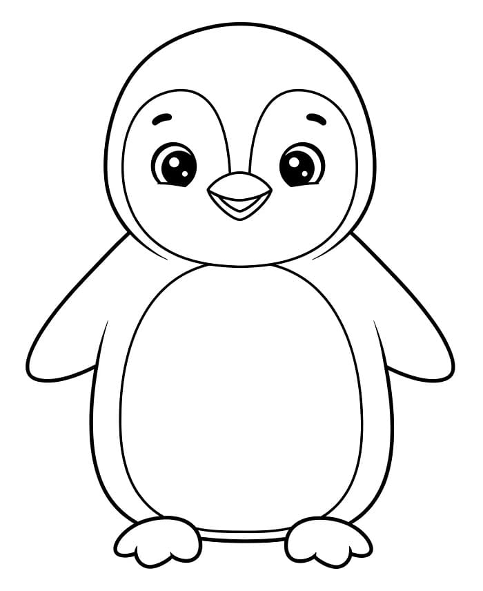 Pinguin ausdruckbar ausmalbilder