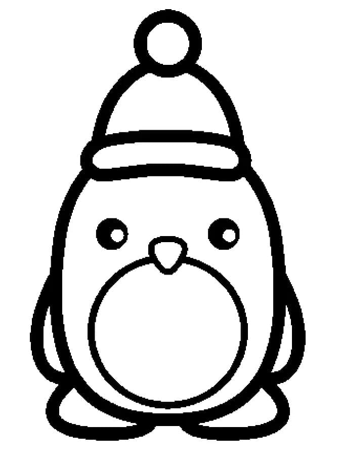 Pinguin für 6-jährige Kinder ausmalbilder