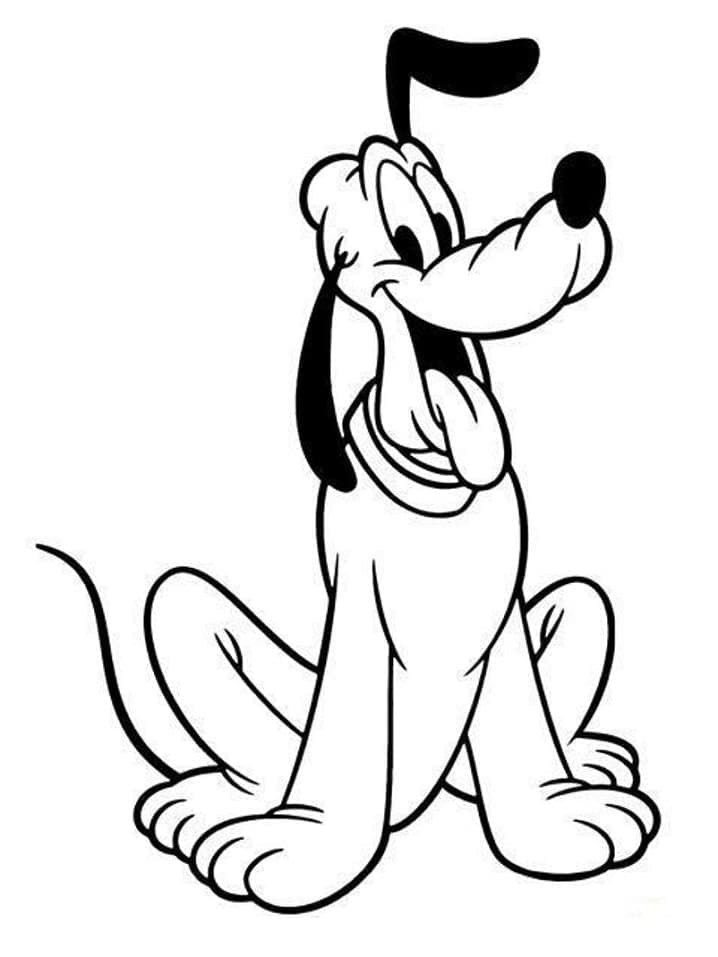Pluto Bild ausmalbilder
