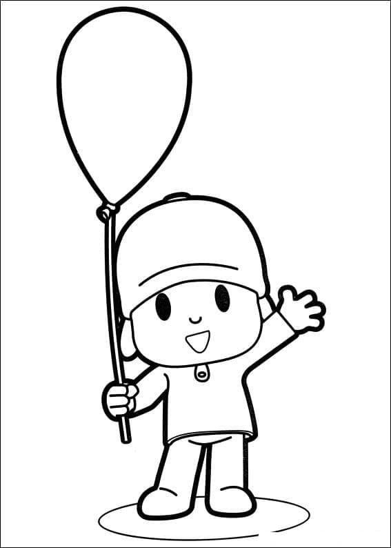 Pocoyo 1 ausmalbilder
