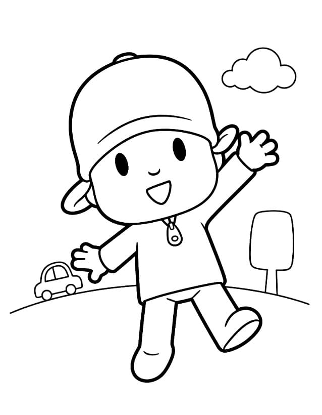 Pocoyo Ausmalbild ausmalbilder
