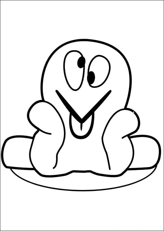 Pocoyo für 2-jährige Kinder ausmalbilder