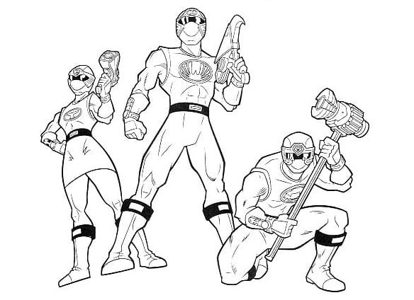 Power Rangers Bild ausmalbilder