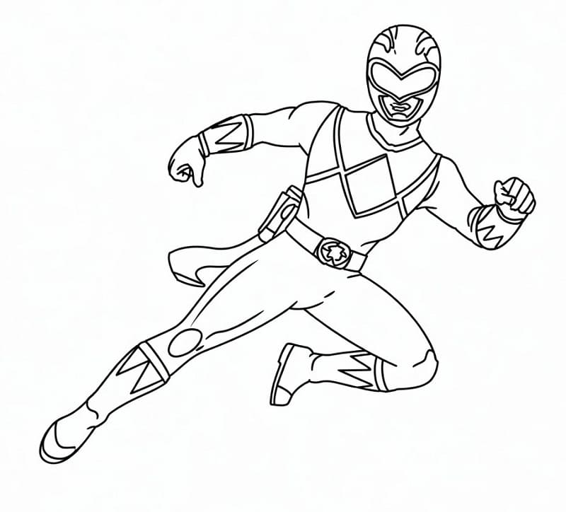 Power Rangers Superhelden ausmalbilder