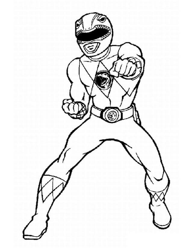 Power Rangers für 2-jährige Kinder ausmalbilder